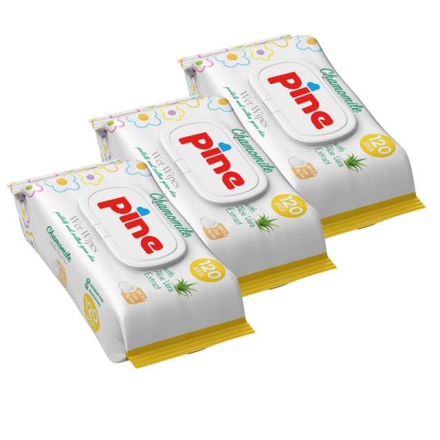 ПРОМО ПАКЕТ PINE Chamomile, 3 пакета х 120бр