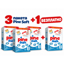3+1 PINE SOFT JUMBO 2 /3-6кг/ 408бр