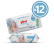 PINE WATER WIPES 99% вода, 12 пакета х 80бр